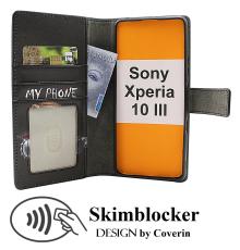 CoverinSkimblocker Sony Xperia 10 III Plånboksfodral Design