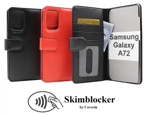 Skimblocker Plånboksfodral Samsung Galaxy A72 (A725F/DS)
