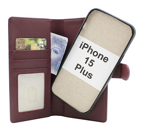 CoverinSkimblocker iPhone 15 Plus Magnet Plånboksfodral