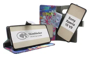 Skimblocker Sony Xperia 10 VII Magnet Plånboksfodral Design