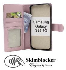 Skimblocker Samsung Galaxy S25 Plånboksfodral