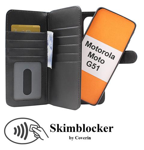 CoverinSkimblocker XL Magnet Fodral Motorola Moto G51