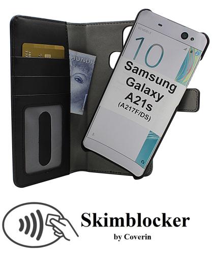 CoverinSkimblocker Magnet Fodral Samsung Galaxy A21s (A217F/DS)