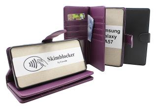 Skimblocker Samsung Galaxy A57 5G XL Pl&aring;nboksfodral