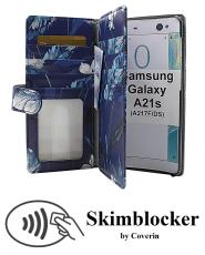 CoverinSkimblocker XL Designwallet Samsung Galaxy A21s (A217F/DS)