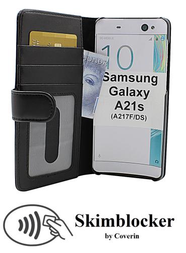 CoverinSkimblocker Plånboksfodral Samsung Galaxy A21s (A217F/DS)