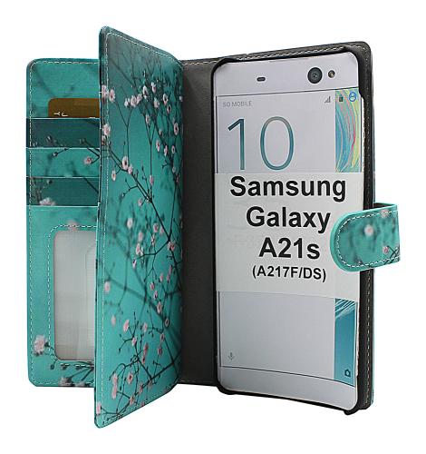 CoverinSkimblocker XL Magnet Designwallet Samsung Galaxy A21s (A217F/DS)