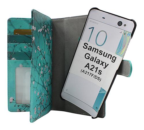 CoverinSkimblocker XL Magnet Designwallet Samsung Galaxy A21s (A217F/DS)