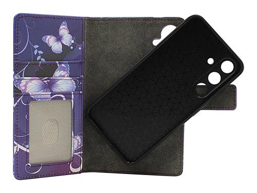 Skimblocker Samsung Galaxy S24 / S25 Magnet Plånboksfodral Design