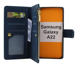 XL Samsung Galaxy A22 (SM-A225F/DS) Lyx Plånboksfodral