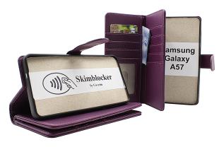 Skimblocker Samsung Galaxy A57 5G XL Pl&aring;nboksfodral