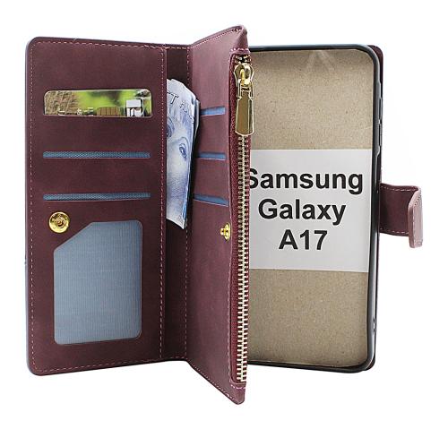 XL Samsung Galaxy A17 Lyx Plånboksfodral