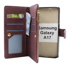XL Samsung Galaxy A17 Lyx Pl&aring;nboksfodral
