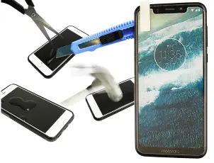 H&auml;rdat glas Motorola One