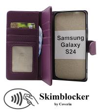 Skimblocker Samsung Galaxy S24 5G XL Plånboksfodral