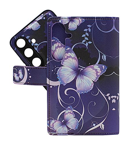 Skimblocker Samsung Galaxy S24 / S25 Magnet Plånboksfodral Design