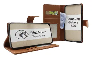 Skimblocker Samsung Galaxy S26 Pl&aring;nboksfodral
