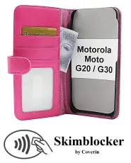 Skimblocker Pl&aring;nboksfodral Motorola Moto G20 / Moto G30