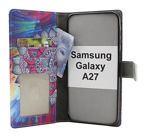 Skimblocker Samsung Galaxy A27 Magnet Plånboksfodral Design
