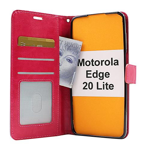 Crazy Horse Wallet Motorola Edge 20 Lite