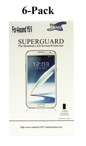 billigamobilskydd.se6-Pack Skärmskydd Huawei Y5 II