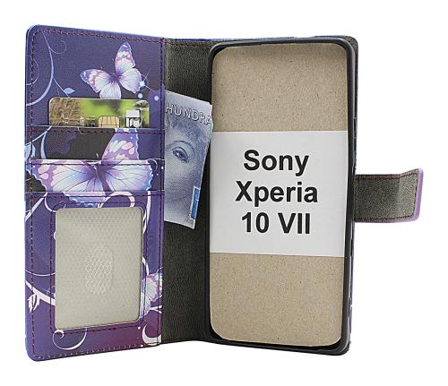 Skimblocker Sony Xperia 10 VII Magnet Plånboksfodral Design