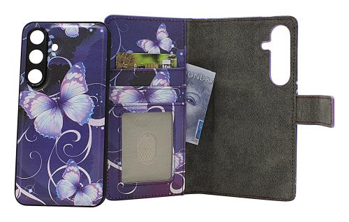 Skimblocker Samsung Galaxy S24 / S25 Magnet Plånboksfodral Design
