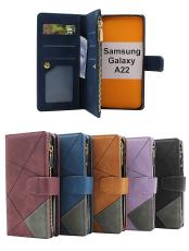 XL Samsung Galaxy A22 (SM-A225F/DS) Lyx Plånboksfodral