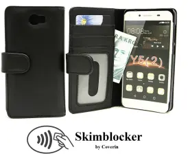 Skimblocker Pl&aring;nboksfodral Huawei Y5 II