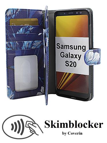 Skimblocker XL Magnet Designwallet Samsung Galaxy S20 (G980F)