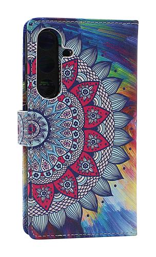 Skimblocker Samsung Galaxy S24 / S25 Magnet Plånboksfodral Design