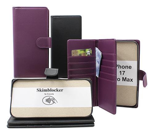 Skimblocker iPhone 17 Pro Max XL Plånboksfodral