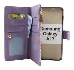 XL Samsung Galaxy A17 Lyx Pl&aring;nboksfodral