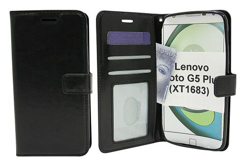 billigamobilskydd.seCrazy Horse Wallet Lenovo Moto G5 Plus (XT1683)