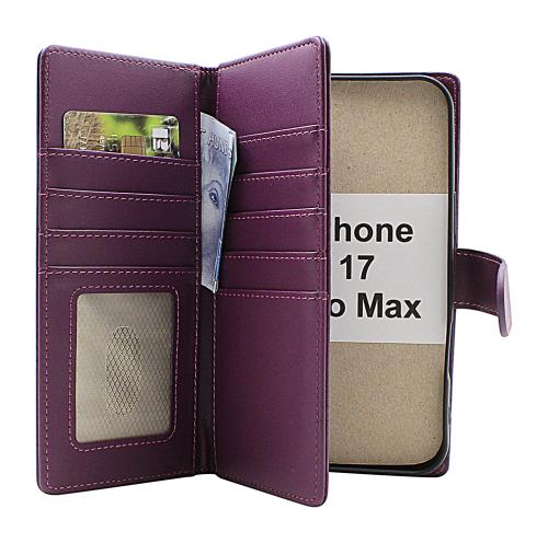 Skimblocker iPhone 17 Pro Max XL Plånboksfodral