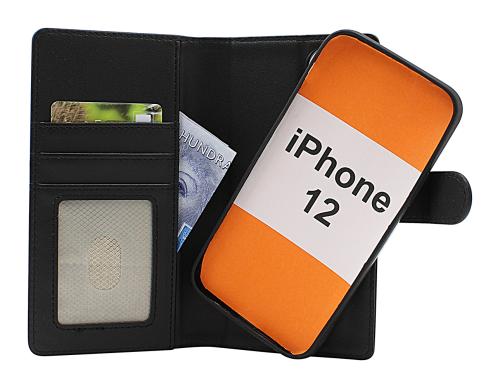 CoverinSkimblocker iPhone 12 (6.1) Magnet Plånboksfodral