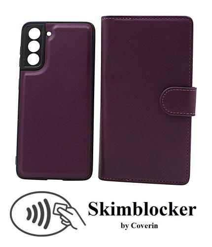 CoverinSkimblocker Samsung Galaxy S21 5G (G991B) XL Magnet Plånboksfodral