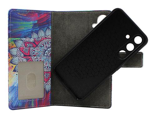 Skimblocker Samsung Galaxy S24 / S25 Magnet Plånboksfodral Design