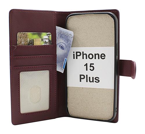 CoverinSkimblocker iPhone 15 Plus Magnet Plånboksfodral