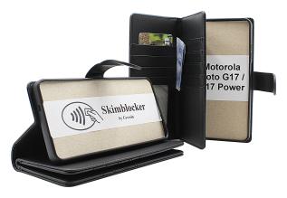 Skimblocker Motorola Moto G17 / G17 Power XL Pl&aring;nboksfodral