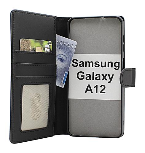 Skimblocker Samsung Galaxy A12 Plånboksfodral