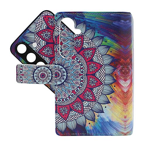 Skimblocker Samsung Galaxy S24 / S25 Magnet Plånboksfodral Design