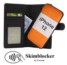 CoverinSkimblocker iPhone 12 (6.1) Magnet Plånboksfodral