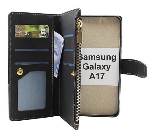 XL Samsung Galaxy A17 Lyx Plånboksfodral