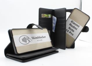 Skimblocker Xiaomi Redmi Note 15 Pro, XL Magnet Pl&aring;nboksfodral