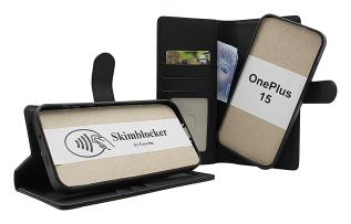 Skimblocker OnePlus 15 Magnet Plånboksfodral