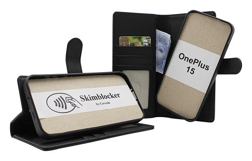 Skimblocker OnePlus 15 Magnet Plånboksfodral