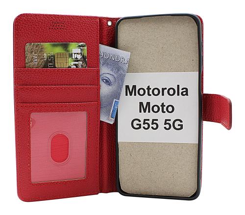 New Standcase Motorola Moto G55 5G Plånboksfodral