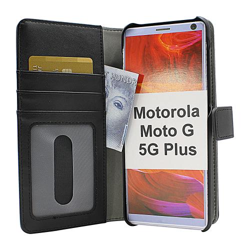 Skimblocker Magnet fodral Motorola Moto G 5G Plus