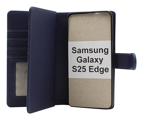 Skimblocker Samsung Galaxy S25 Edge XL Magnet Plånboksfodral